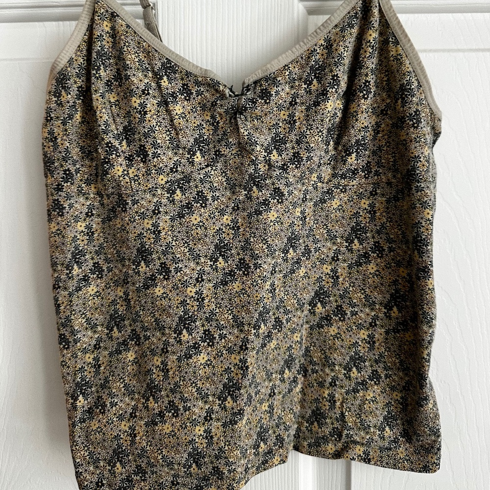 Little flower cami belly shirt